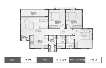 Site & Floor Plan of Godrej Lakeside Orchard